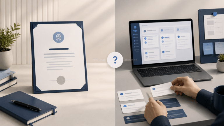 شهادة PMP أم خبرة عملية؟ السؤال الذي يسأله كل خريج جديد